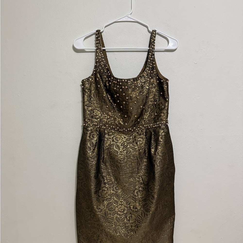 Elegant Gold Dress